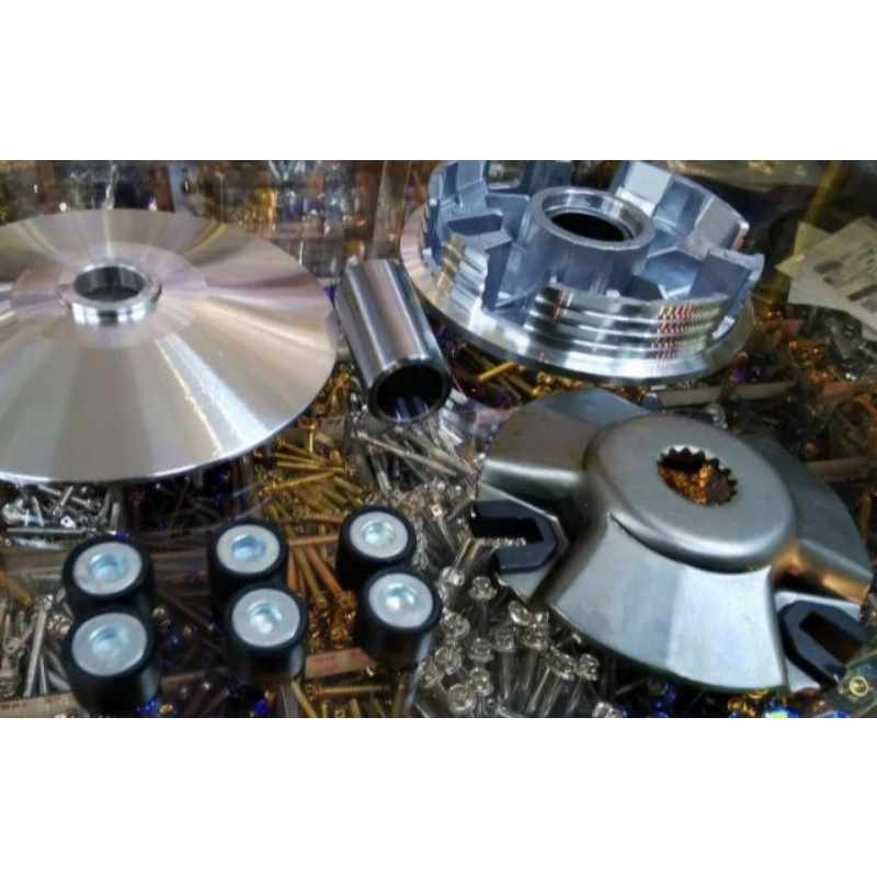 ชุดชาม Nouvo mx Nouvo my Mioตัวเก่า Mio2ตา  Fino 115 ชามแต่ง ชามสร้าง ครบชุดตามภาพ ขูดร่อง+ปรับองศา ชุดละ 1000 - รูปที่ 5