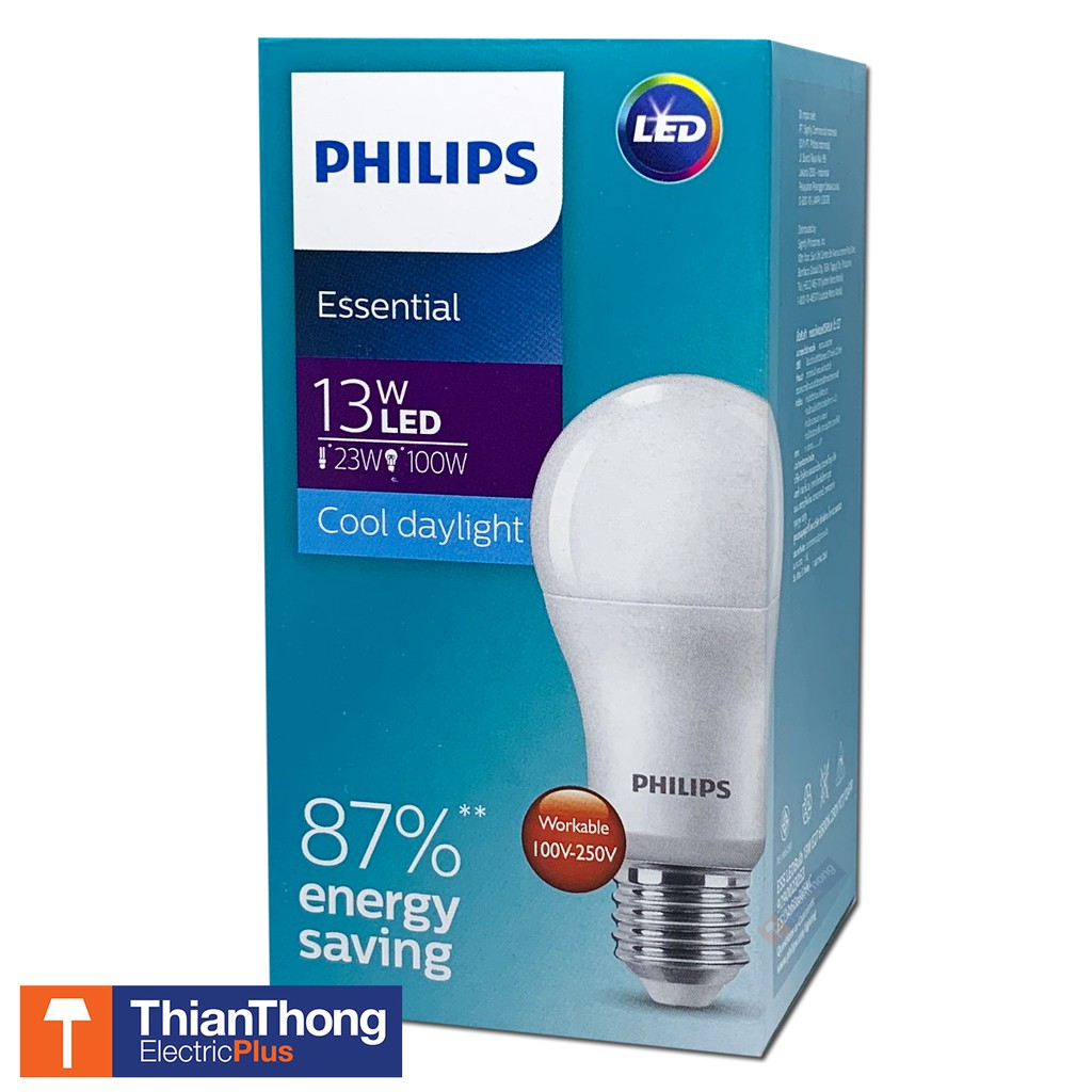 houten opwinding knoflook Philips หลอดไฟ ฟิลิปส์ LED Essential Bulb 13W ขั้ว E27 | Shopee Thailand