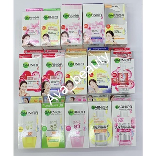 (6ซอง/กล่อง)  Garnier การ์นิเย่ ครีมซอง 7g