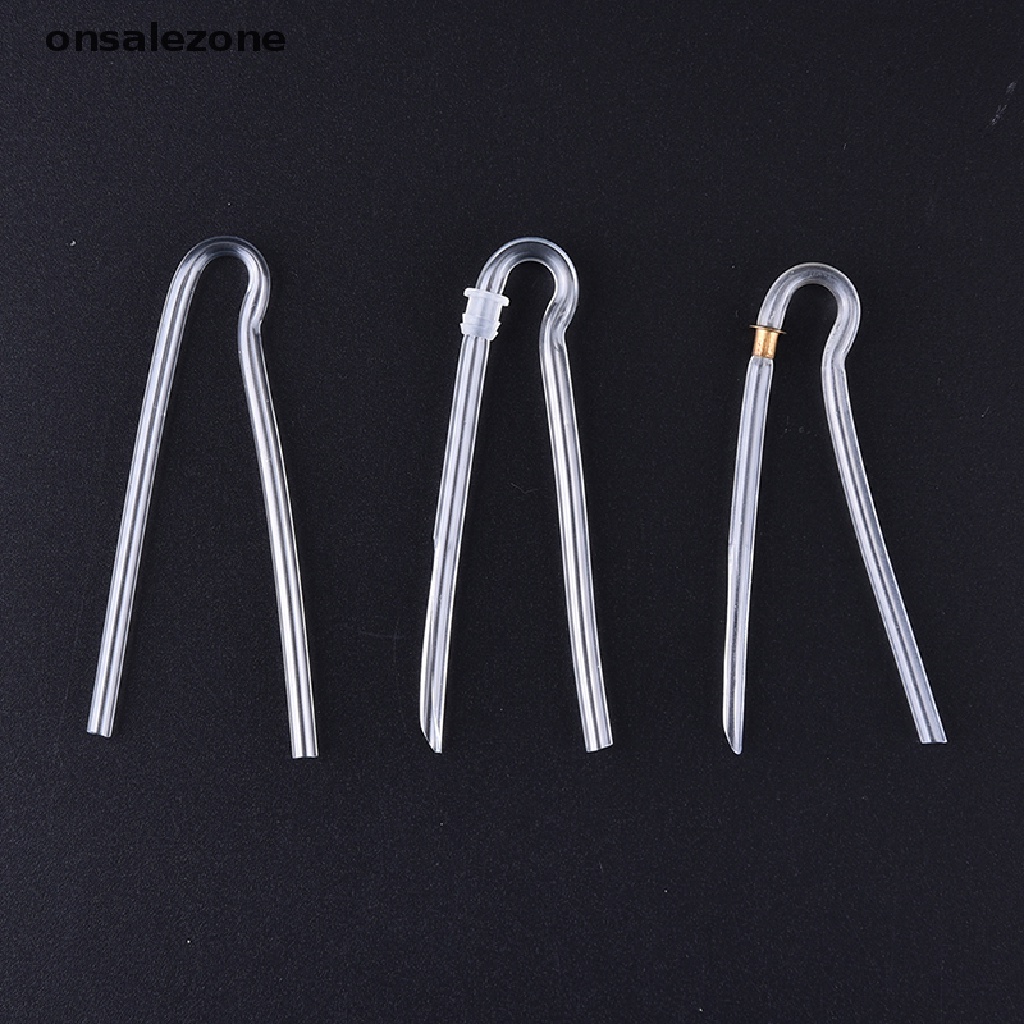 OZTH 1 ชิ้นรูปร่าง Preformed Bte Earmold เครื่องช่วยฟังหลอดท่อพร้อมล็อคหลอด