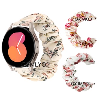 สายนาฬิกาข้อมือสมาร์ทวอทช์ เส้นด้ายฝ้าย แบบนิ่ม สําหรับ Samsung Galaxy watch 5 PRO 45 มม. 44 มม. 40 มม.