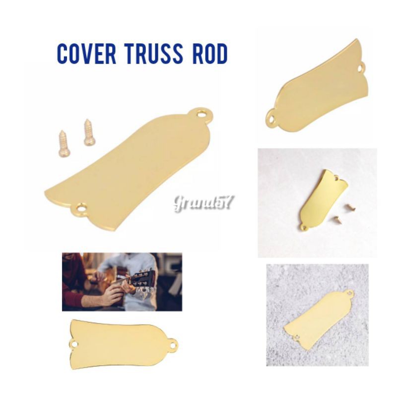 ฝาครอบทรัส rod กีต้าร์ gibson epiphone les paul lp gold