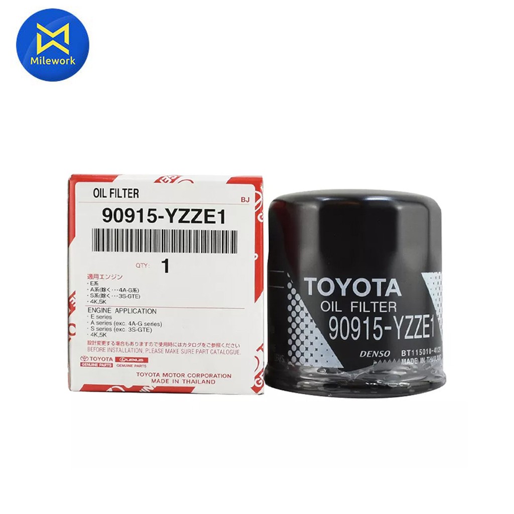 กรองเครื่อง ALTIS 01-07 1.6B 3ZZ เหล็ก (90915-YZZN2)