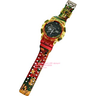 G-SHOCK CUSTOM RASTA (GA-110) นาฬิกาข้อมือ กันน้ำ ดีไซน์สวย มีสไตล์ ทนทาน ใช้งานได้นาน สินค้าคุณภาพ