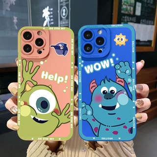 เคสป้องกันโทรศัพท์มือถือ ขอบสี่เหลี่ยม ลาย Monster Mike Sullivan สําหรับ OPPO Reno7 4G 6 8 Z 5G 5 F 7 Lite A17 A17K A77S A57S