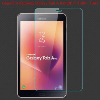 SM-T385 ฟิล์มกันรอยหน้าจอสําหรับ Samsung Galaxy Tab A 8.0 2017 SM-T380 T385กระจกนิรภัย