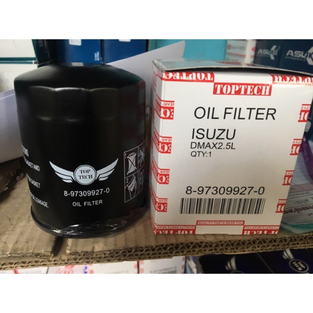 กรองเครื่อง DMAX ตัวแรก 2.5 , 3.0 TURBO 4JA, 4JH (8-97309927-T) ลูกสั้น