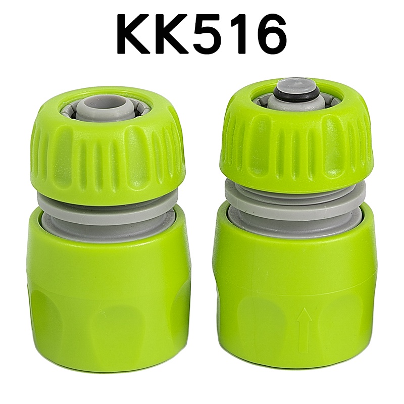 KK516 ข้อต่อสวมเร็ว ข้อต่อตัวเมีย ข้อต่อก๊ฮกน้ำ หัวต่อสายยาง ที่ต่อสายยาง ขนาด 1/2 นิ้ว ( 4 หุน ) พร้อมส่ง