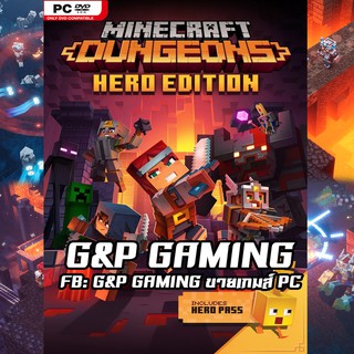 [PC GAME] แผ่นเกมส์ Minecraft Dungeons: Ultimate Edition PC [ออนไลน์ได้]