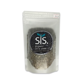 เมล็ดเชีย ออร์แกนิค จากเม็กซิโก ยี่ห้อ SiS Organic Chia seed 450กรัม