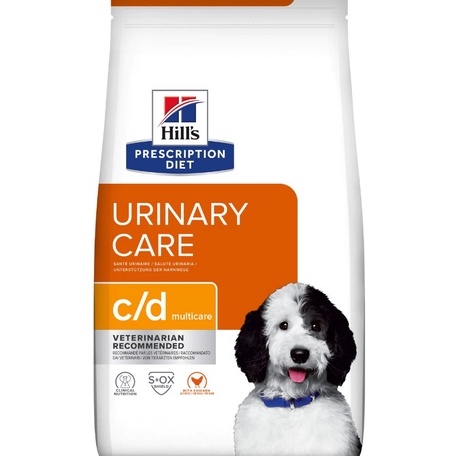 Hill’s c/d อาหารสุนัขโรคนิ่ว ขนาด 3.85กก.