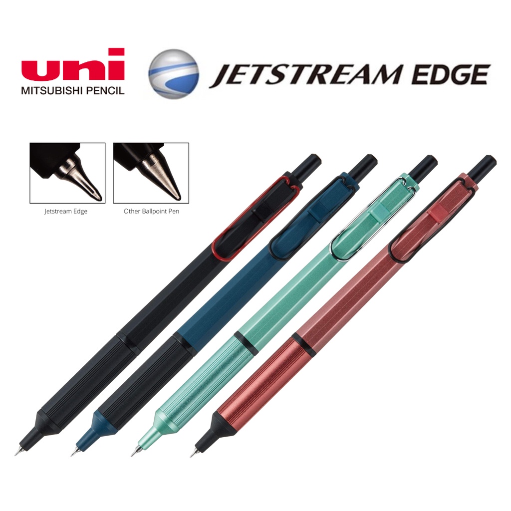 Uni Jetstream Edge ปากกาลูกลื่น 0.38 มม. Mitsubishi Uni ปากกาหมึกน้ํามัน