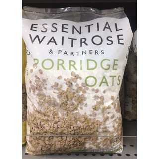 โจ้กข้าวโอ๊ดกึ่งสำเร็จรูป(ตรา เวทโทรส เอสเซนเซียล) INSTANT PORRIDGE OATS (WAITROSE ESSENTIAL BRAND) 1kg