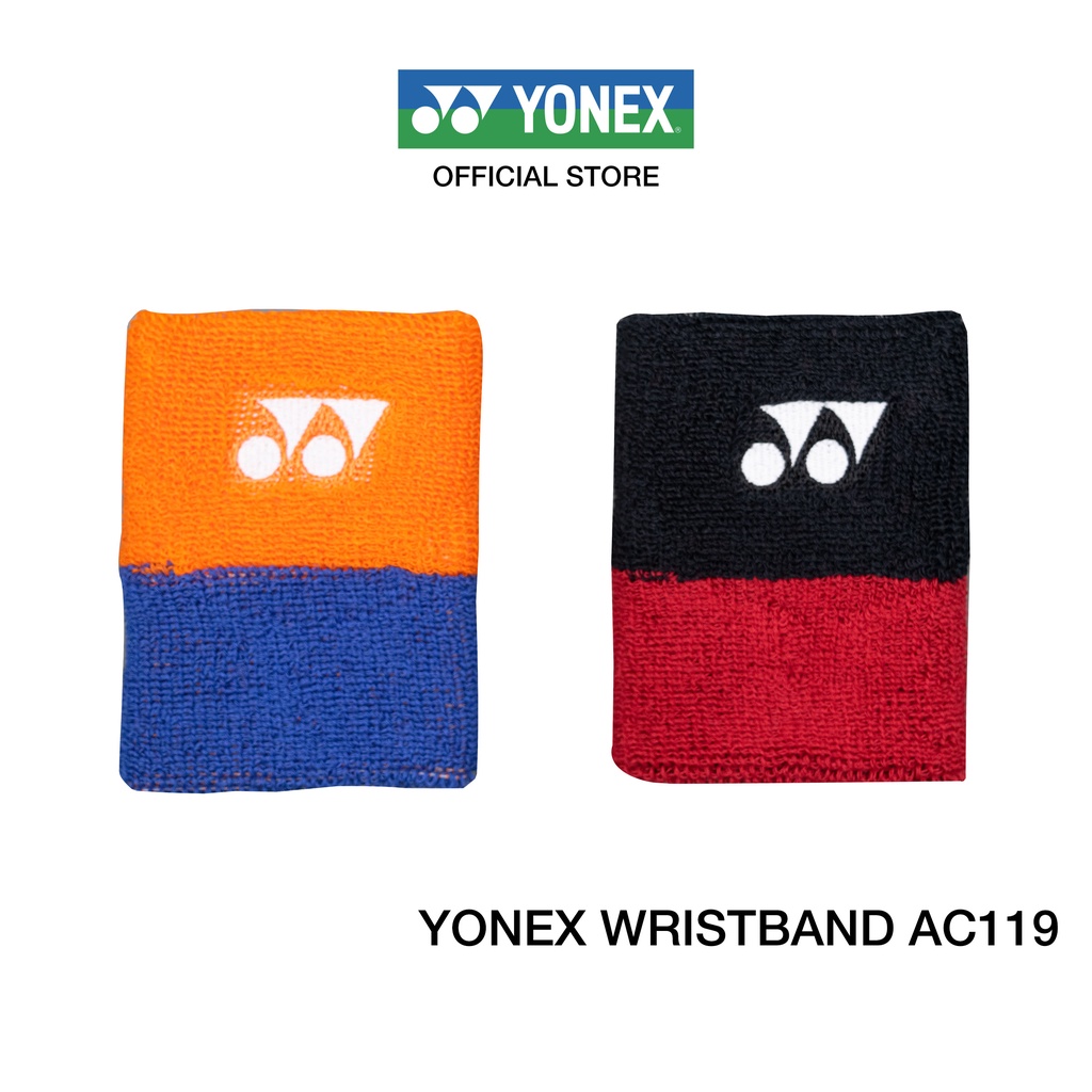 YONEX  WRISTBAND AC119 ผ้ารัดข้อมือ ช่วยดูดชับเหงื่อขณะออกกำลังกาย