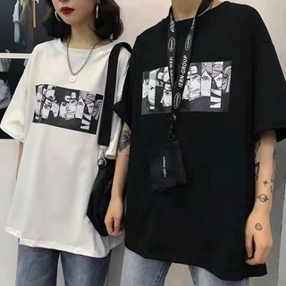 เสื้อสาวอวบ เสื้อคู่วินเทจ นารูโตะ Akatsuki อะนิเมะพิมพ์เสื้อยืด(Unisex) vX( เสื้อตราหานคู่ เสื้อคู่