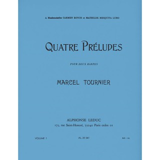 QUATRE PRÉLUDES POUR HARPE