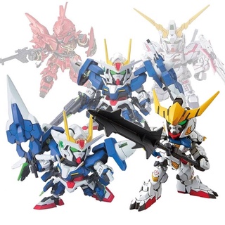 ⚡ Gundam ⚡ Qiyue Model BB Gundam Q เวอร์ชั่นนักรบ SD Gundam unicorn funicus