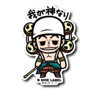 [Direct from Japan] B - SIDE LABEL Sticker ONEPIECE One Piece ENEL Japan NEW