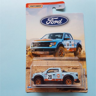 matchbox Ford F-150 Rapror gulf