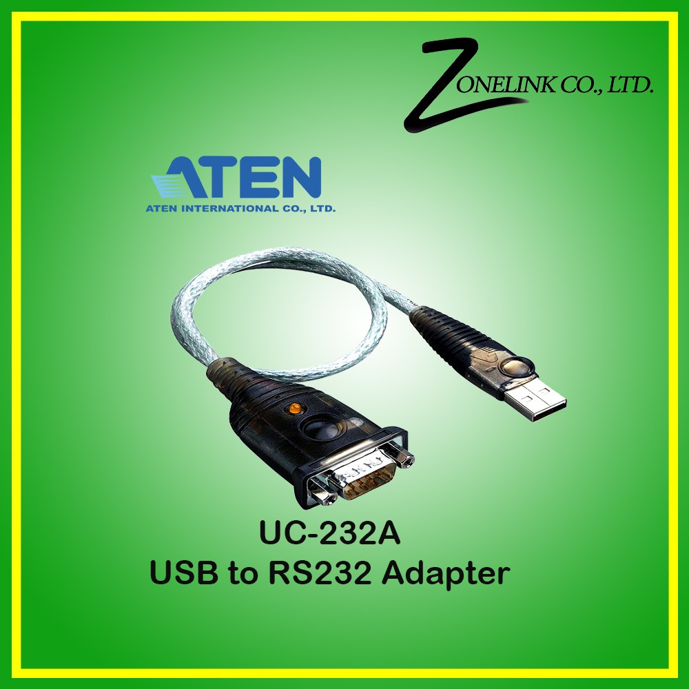 UC232A USB to RS232 Adapter Serial Connectivity for Your Laptop/PC
