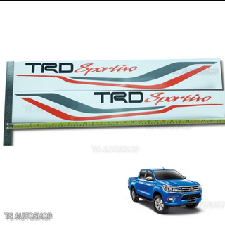 สติ๊กเกอร์ ลาย TRD Sportivo ใส่ รีโว้ REVO toyota hilux revo