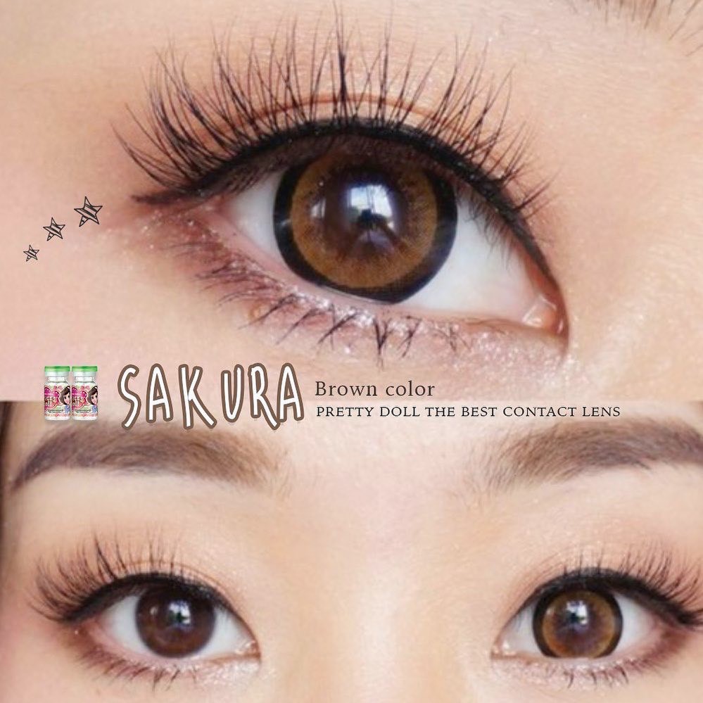 คอนแทคเลนส์ sweetyprettydoll (sakura)