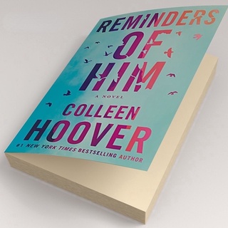 คําเตือน SMA of Him: A Novel โดย Colleen Hoover Tiktok Made Me Buy It. Booktok, Bookstagram, buku ไวรัส