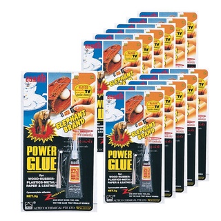 ออลทีโก้ กาวช้างซุปเปอร์กลู แพ็ค 12 หลอด101347Alteco Super Glue Pack 12 Bulb Allteco Elephant Glue Super Glue Pack 12 Tu