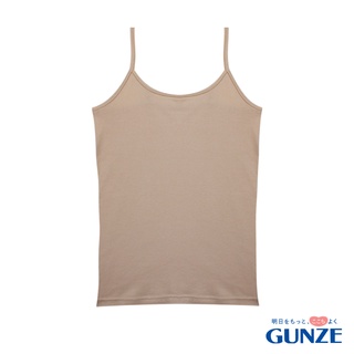 GUNZE เสื้อสายเดี่ยว หลังตรง รุ่น NH6105 สีเบจ