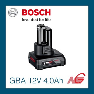 แบตเตอรี่ BOSCH GBA 12V 4.0Ah Professional แบตเตอรี่ขนาดเล็ก 12 V 4.0 Ah 1600A00F71