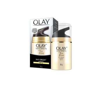 [ขายดี]Olay โอเลย์ โททัล เอฟเฟ็คส์ 7 อิน 1 ครีม SPF15 สูตรป้องกันริ้วรอยผสมกันแดด 50กรัม (บำรุงผิวหน้า/ครีมกันแดด)