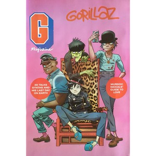 โปสเตอร์ วง ดนตรี Gorillaz กอริลลาซ ภาพ วงดนตรี โปสเตอร์ติดผนัง โปสเตอร์สวยๆ poster