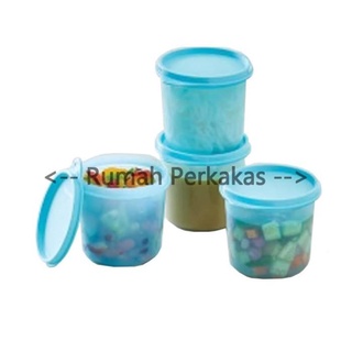 TUPPERWARE (รับประกันของแท้ 100%) Toska กระปุกทัปเปอร์แวร์ ขนาดกะทัดรัด 4 ชิ้น