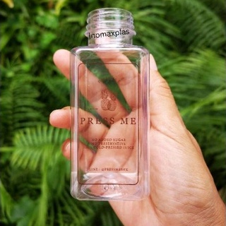 ขวดรูปทรงเหลี่ยมไหล่ตัดฉาก PETขนาด150ml150ใบ295บาท_1.90บาทต่อใบ (SQ150ML_SN)