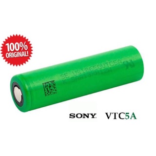 ถ่านชาร์จ Sony18650 VTC5A ของแท้💯(1 ก้อน)