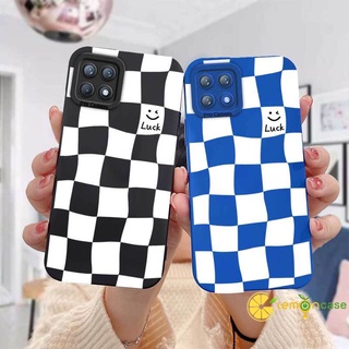 หน้ายิ้ม สําหรับ Realme C21 C11 C17 7i 5 5S 5i 6i C3 C3i C15 C12 C25 C25S เคสโทรศัพท์มือถือแบบนิ่ม ลายดวงตาหมากรุก เคสเรียลมี C11 Narzo 10 20 10A 20A 30A C1 A3S C2 A1K