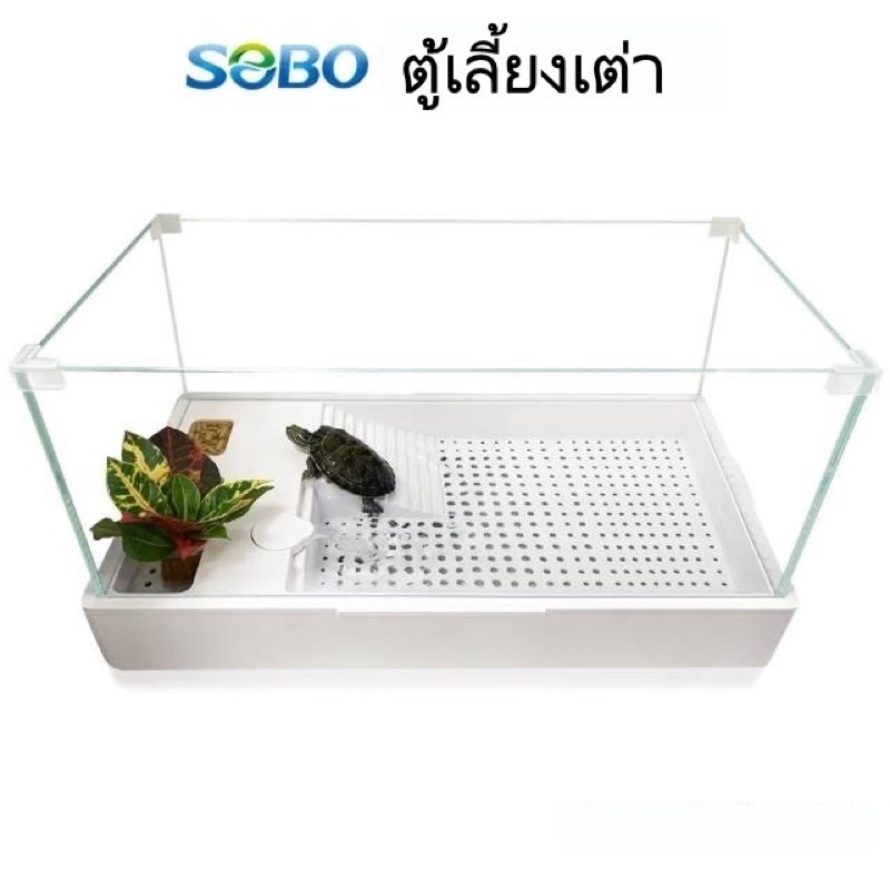 ส่งไว! ตู้เลี้ยงเต่า อ่างเลี้ยงเต่า ตู้เต่า แบบประกอบ SOBO TA-400 TA-500 TA-600 เรียบ สวย มินิมอล Tu