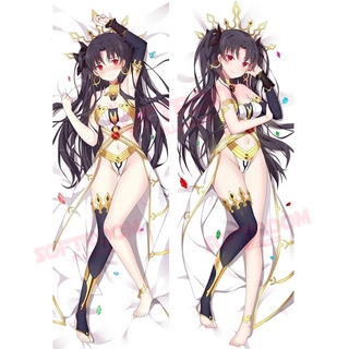 Fate Grand Order FGO Ishtar Rin Tohsaka Dakimakura ปลอกหมอน แบบนิ่ม ลายอนิเมะญี่ปุ่น ขนาด 50x150 ซม. สําหรับโซฟา เตียง DK2792