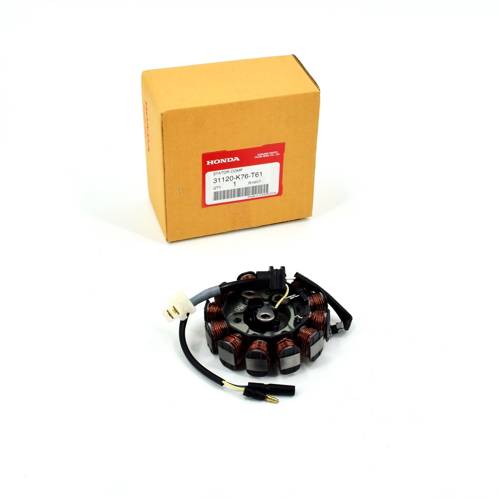 มัดไฟ ขดลวดสเตเตอร์ Super cub ปี2018-2019 (DENSO) แท้ศูนย์ฮอนด้า 31120-K76-T61