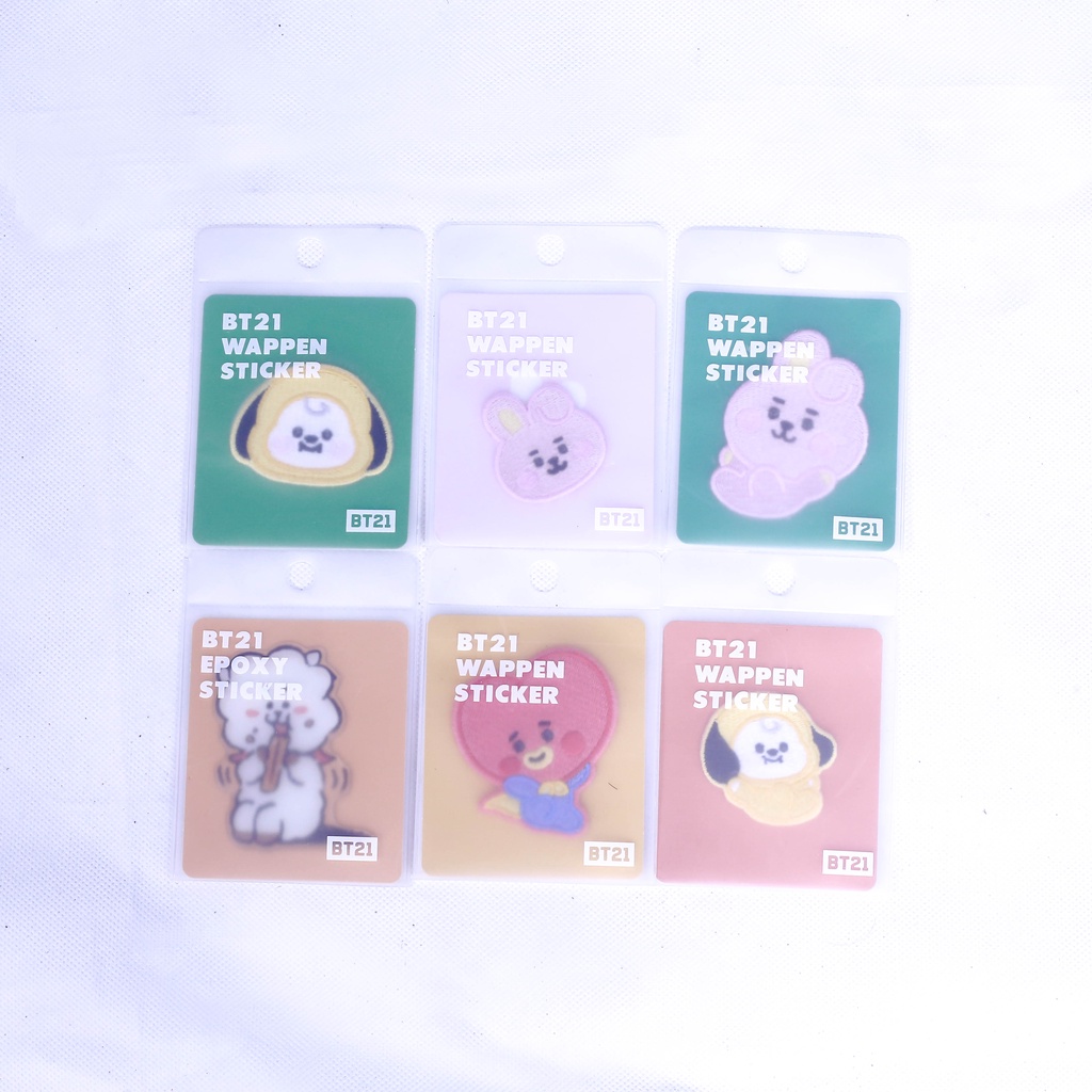 [OFFICIAL] สติ๊กเกอร์ BT21 WAPPEN