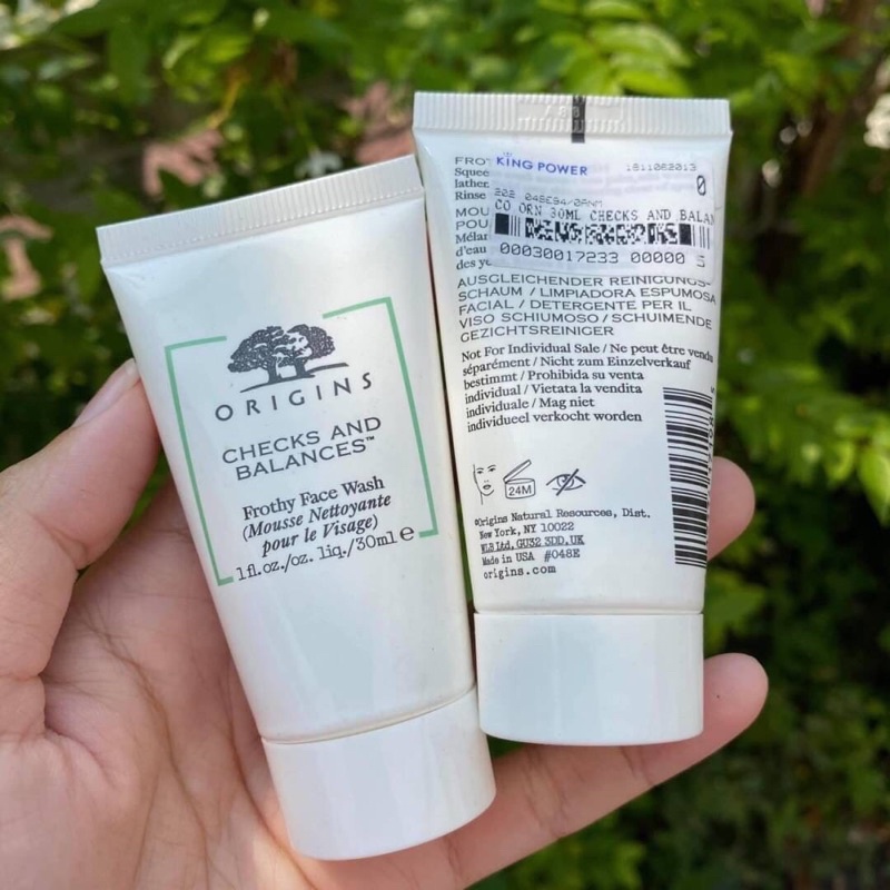 โฟมล้างหน้าOrigins Checks And Balances Frothy Face Wash 30 ml
