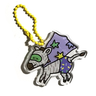 ssktmmee - Keyring1 (the zebra man)