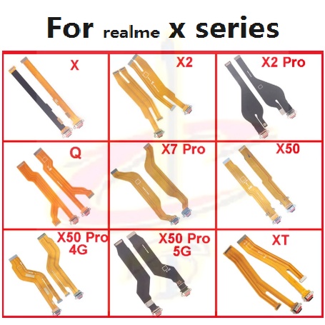แพรตูดชาร์จ ตูดชาร์จ (Charging flex) สําหรับ Realme X50 X2 X7 Pro 5G X XT 730G Q X3 super Zoom GT Ne
