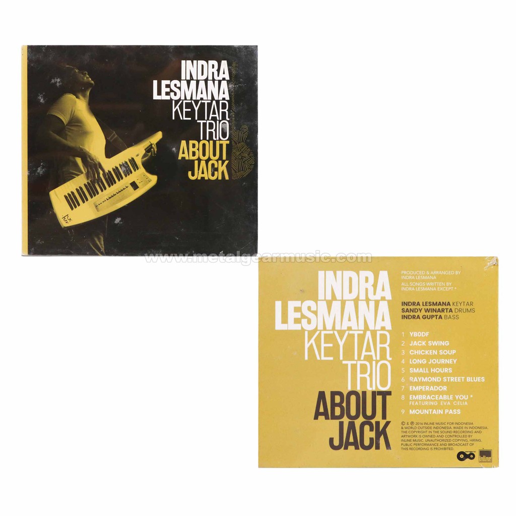Indra Lesmana ดั้งเดิม - Keytar Trio Cd