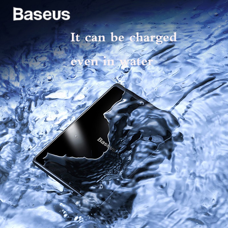 baseus 15 w qi แผ่นชาร์จแบบไร้สายสําหรับ iphone x xs x x xr 8 samsungs 10 s 9 xiaomi 9p 20 #8