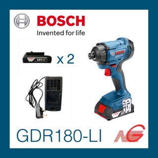 สว่านไขควงกระแทกไร้สาย BOSCH GDR 180-LI Professional 06019G51K0
