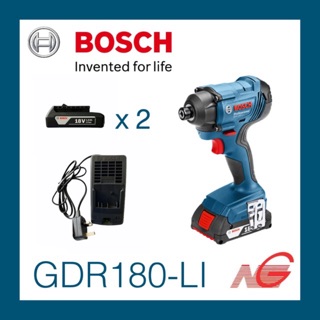 สว่านไขควงกระแทกไร้สาย BOSCH GDR 180-LI Professional 06019G51K0