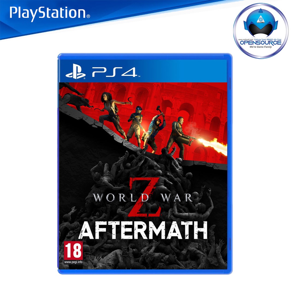 พร อมส ง Playstation World War Z Aftermath Uk Eng สำหร บ Ps4 Ps5 Shopee Thailand