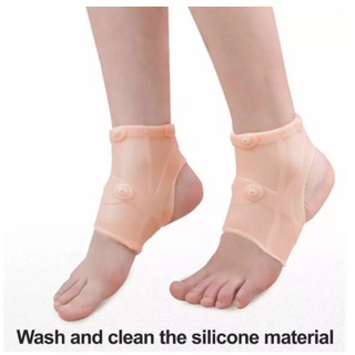 Magnet Anklepad ซิลิโคนสวมข้อเท้าลดปวดแก้อักเสบพลังแม่เหล็ก