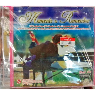 cd เพลงสากล moment to remember